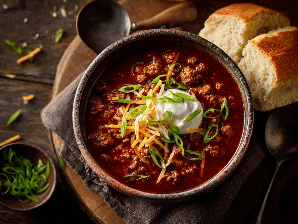 ground turkey chili