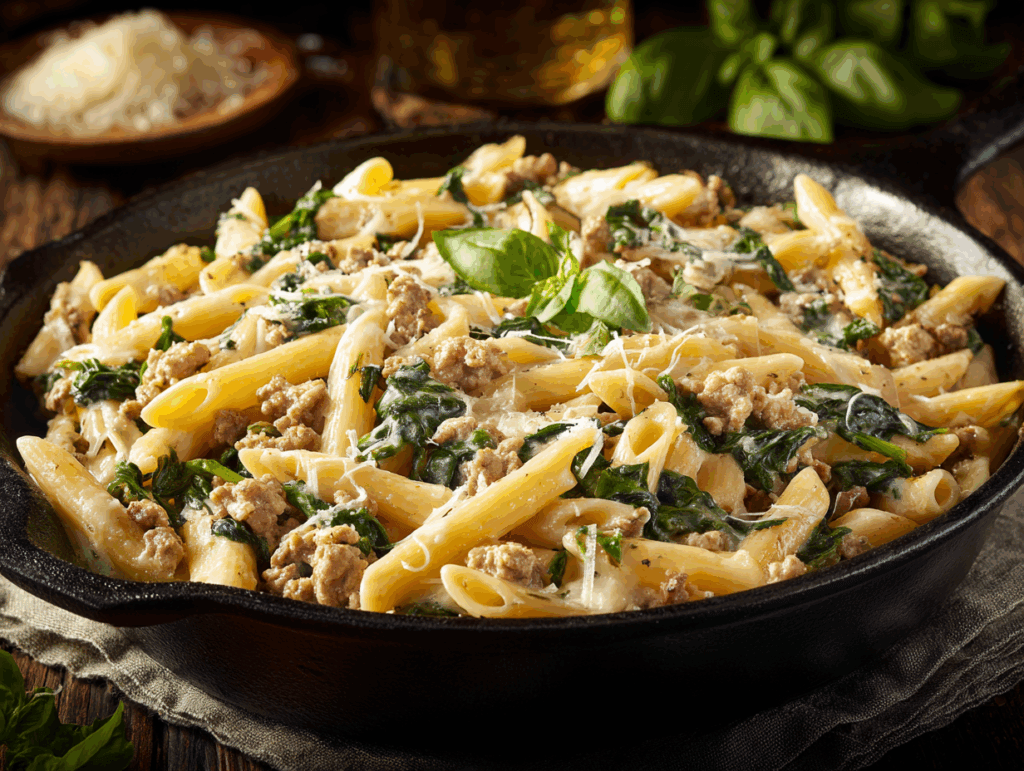 ground turkey pasta