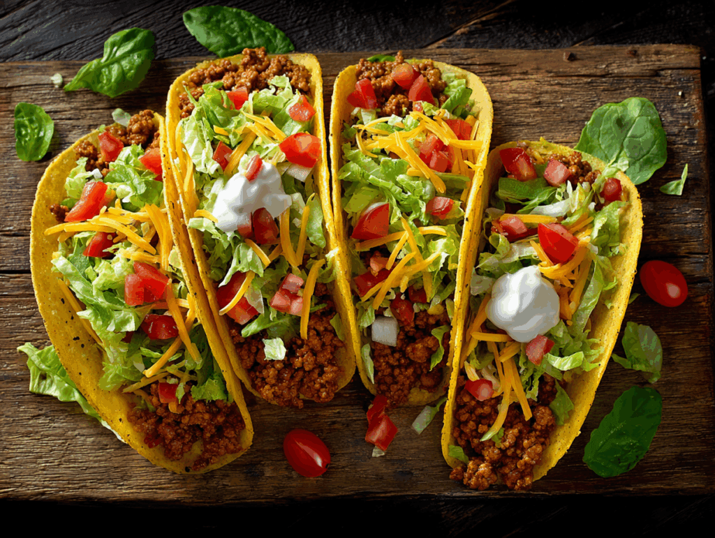 ground turkey tacos