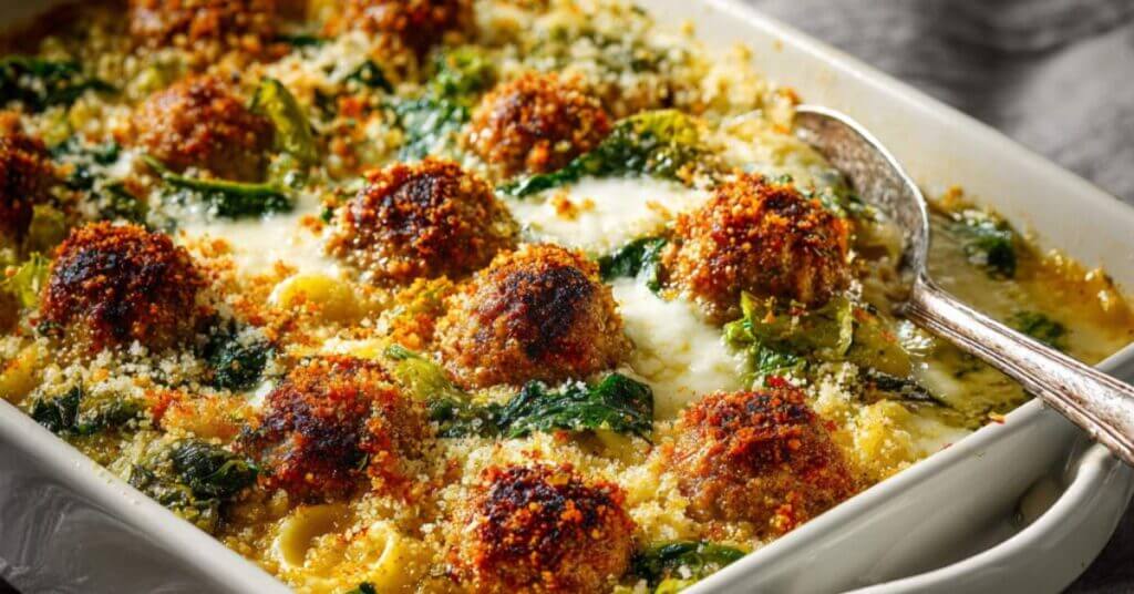 italian wedding soup casserole