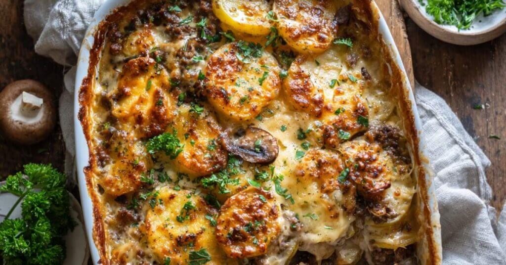 steak house hobo casserole