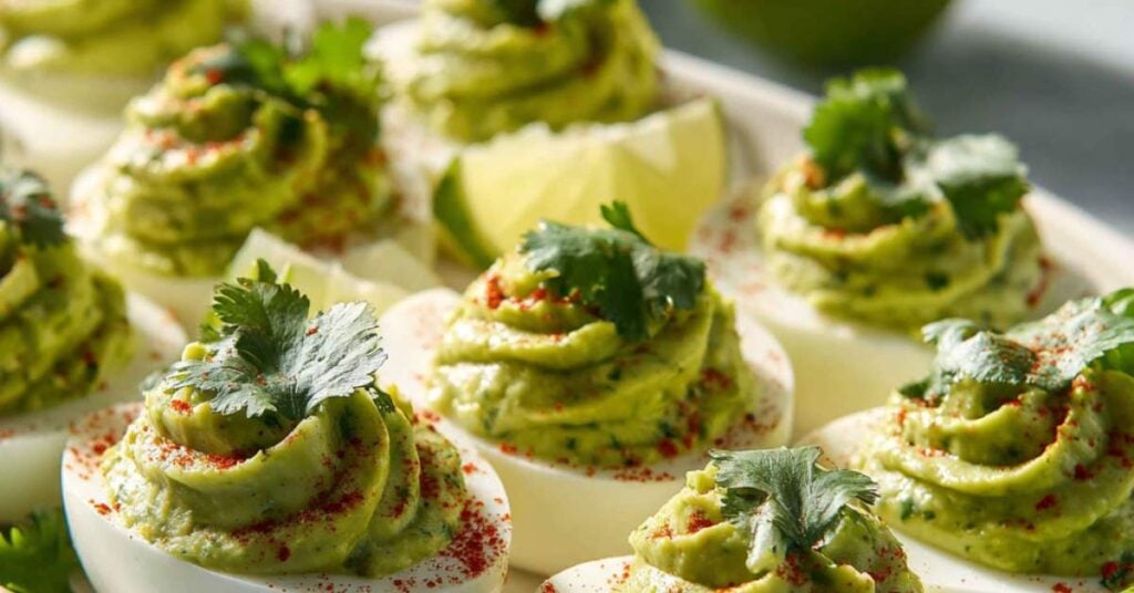 avacodo deviled eggs
