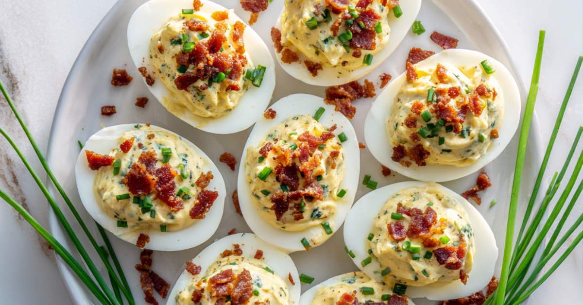 bacon deviled eggs