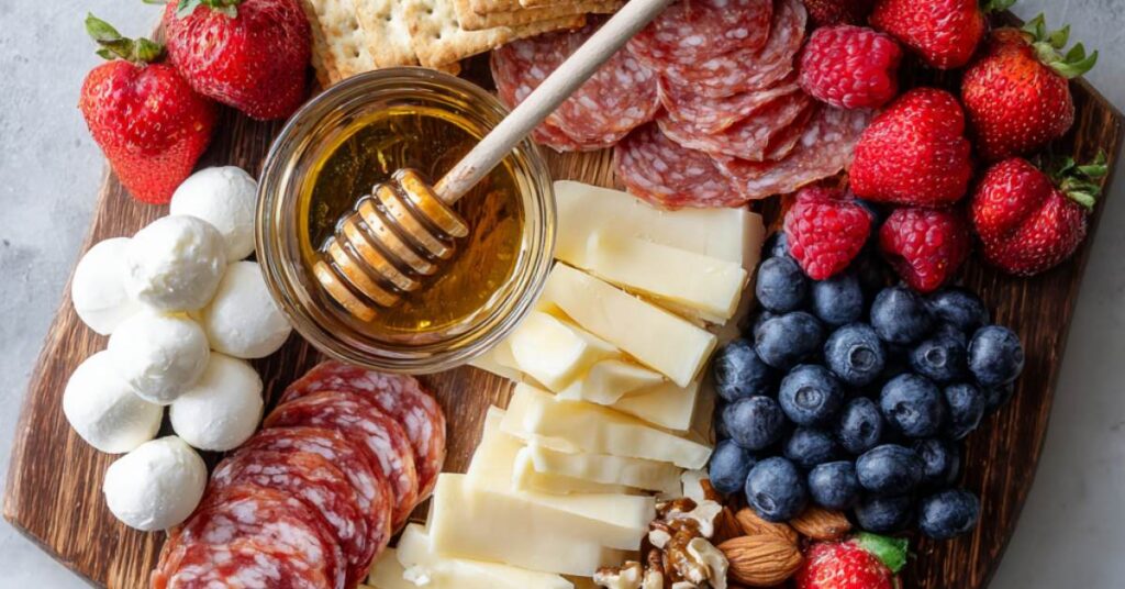 4th of july charcuterie board