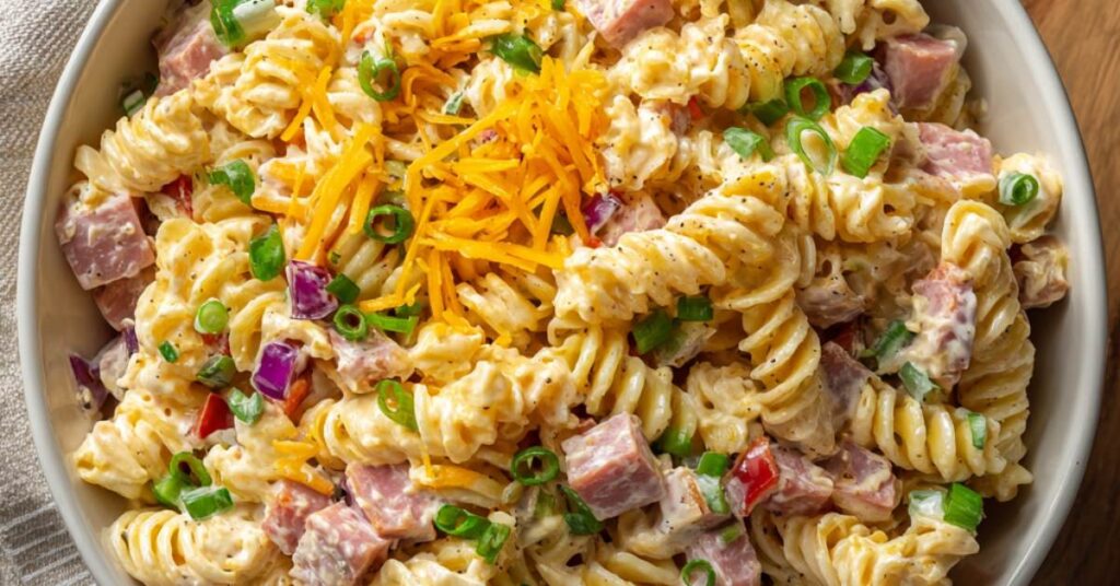 Denver Omelet Pasta Salad