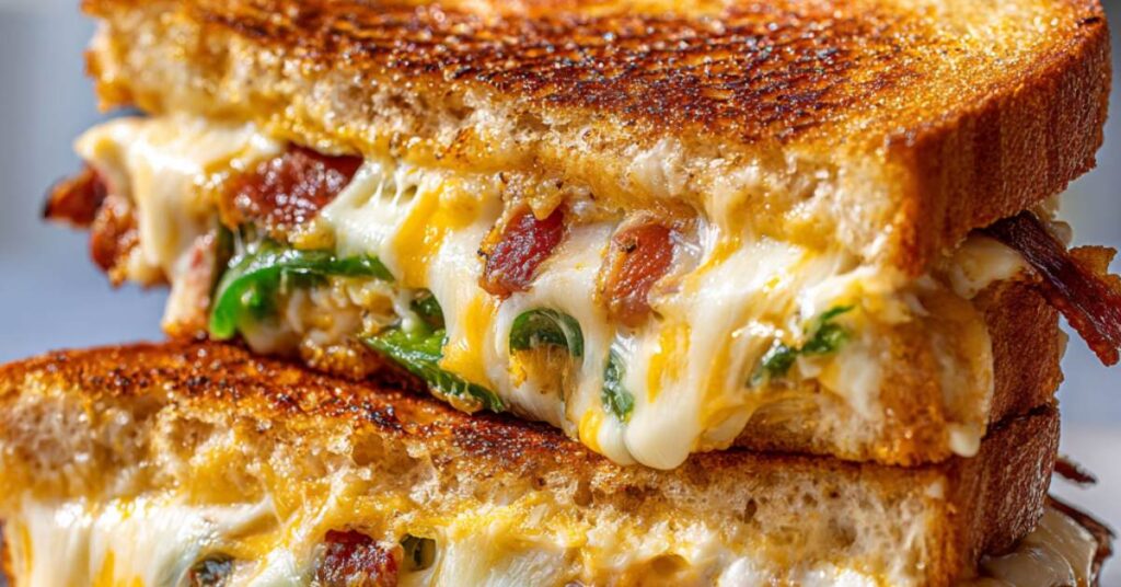 jalepeno popper grilled cheese