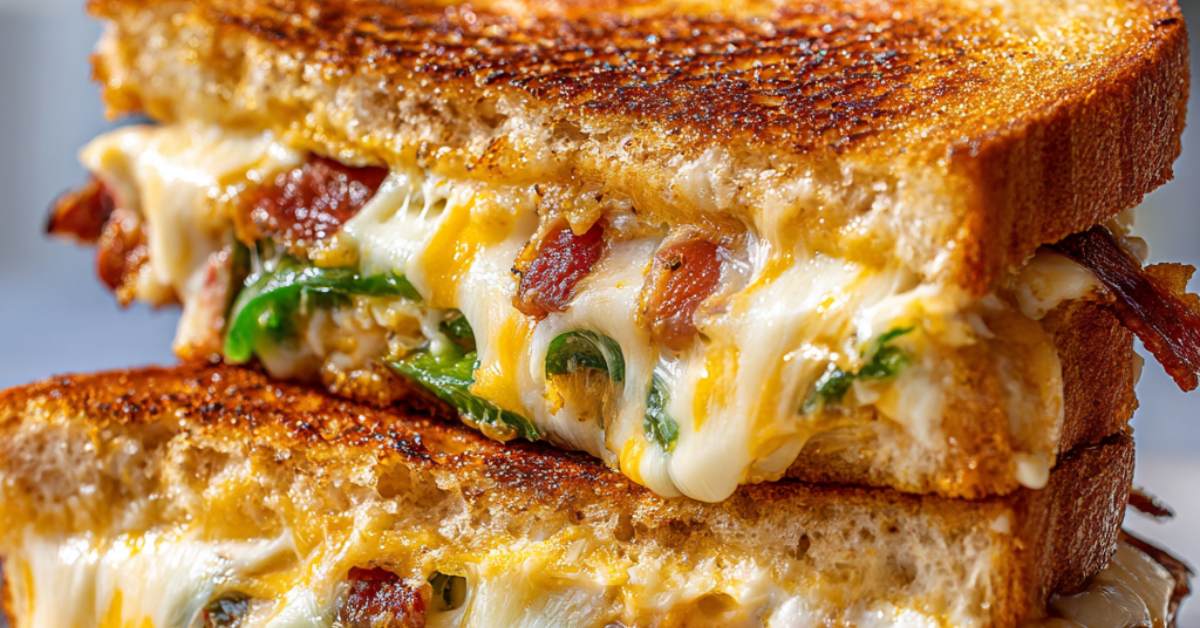 jalepeno popper grilled cheese
