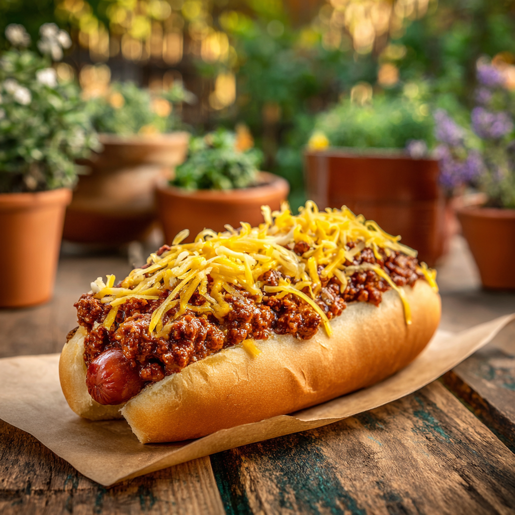 Loaded Chili Cheese Dogs