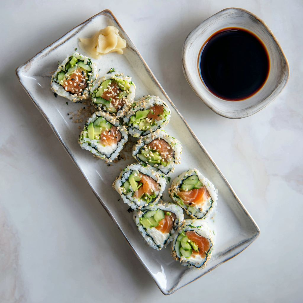 Cucumber Sushi Rolls