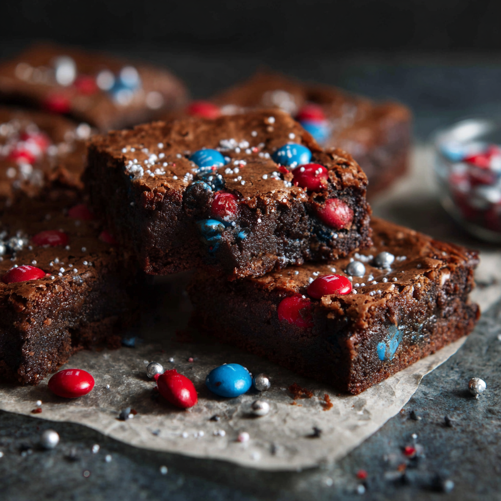 Firecracker Brownies