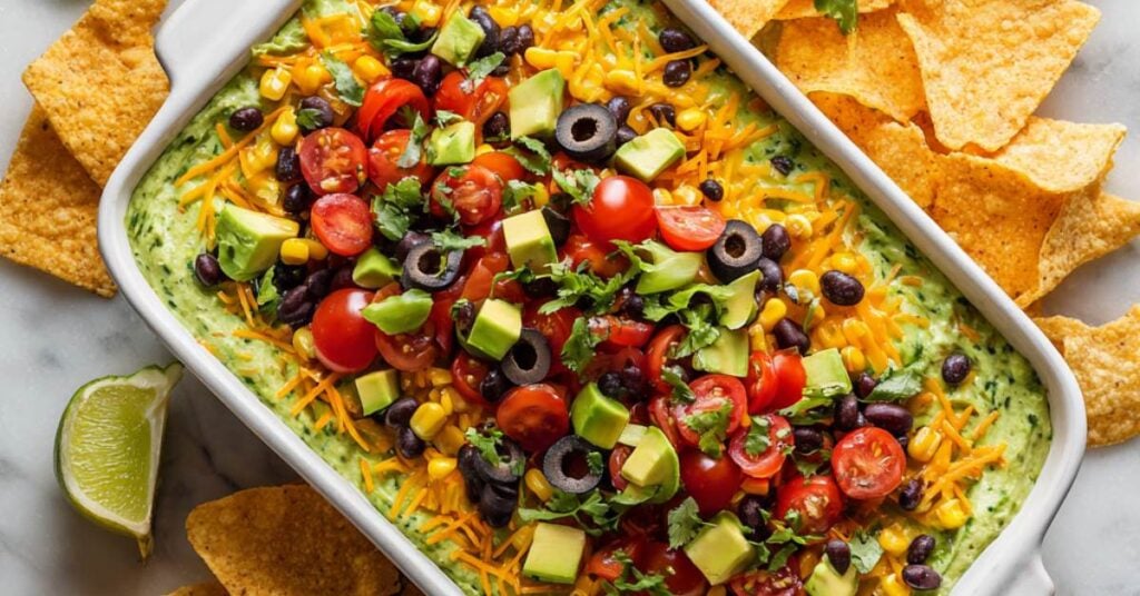 Green Goddess Fiesta Dip