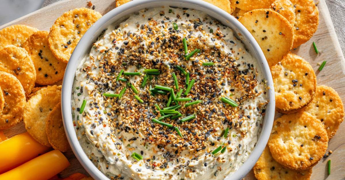 everything bagel dip