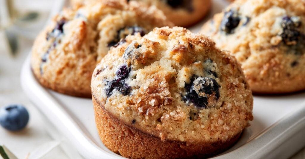 Blueberry Brown Butter Muffins