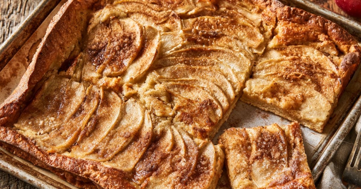 Sheet Pan Apple Pancakes