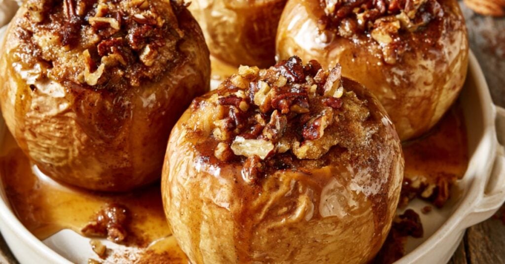 Southern Praline Baked Apples