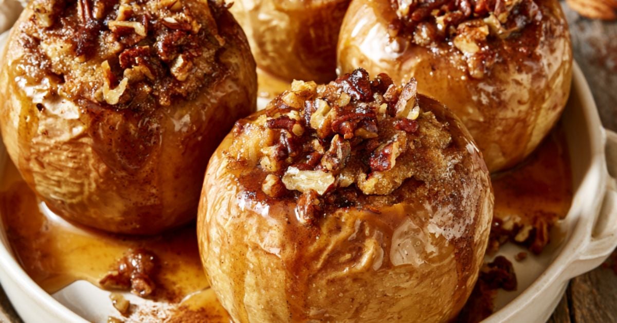 Southern Praline Baked Apples