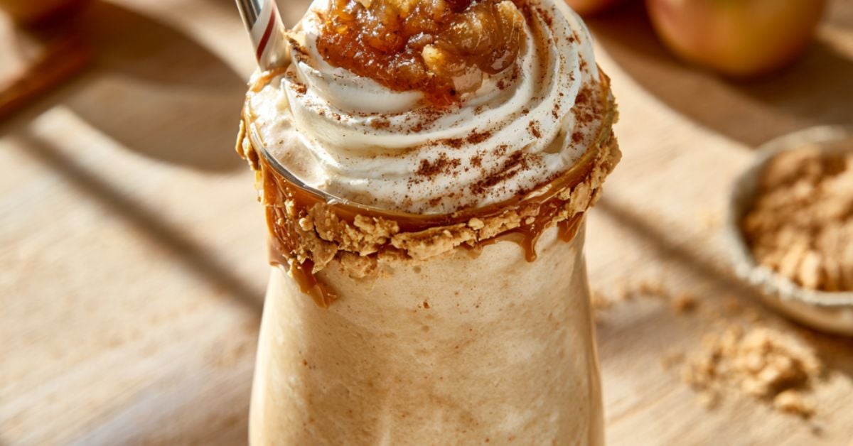 apple pie frappe