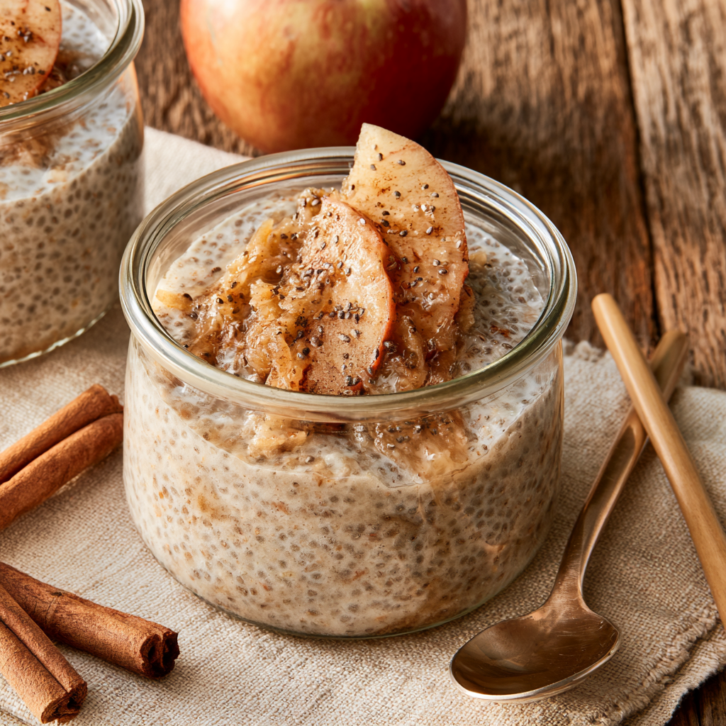 Apple Cinnamon Chia Pudding
