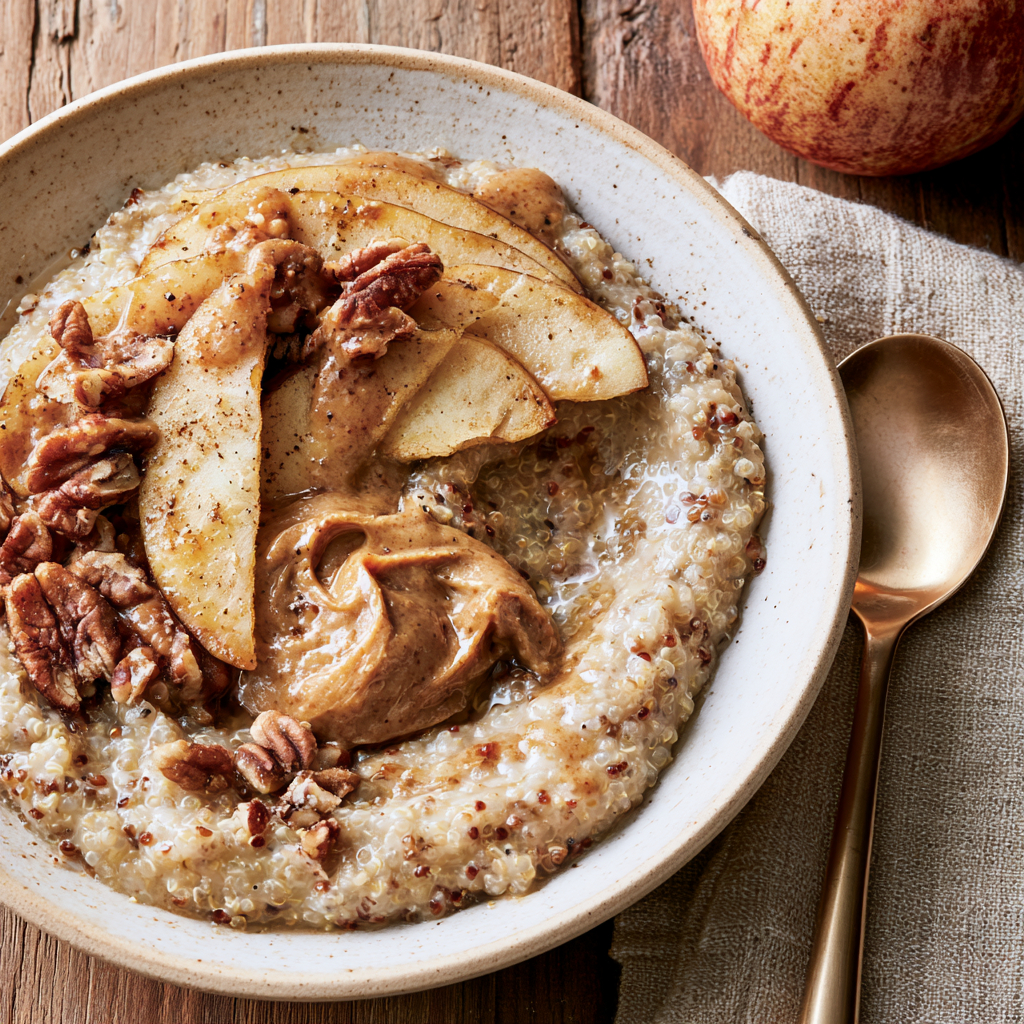 Apple Quinoa Breakfast Bowl