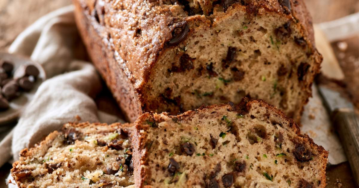 Bakery-Style Chocolate Chip Zucchini Bread