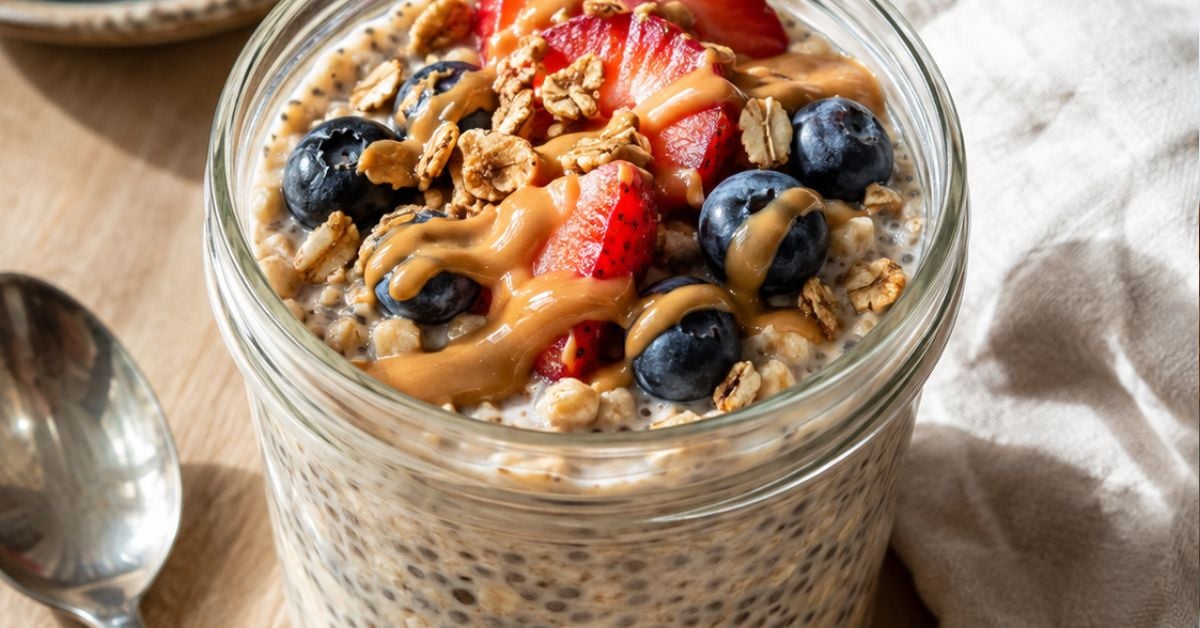 Chia Seed Pudding Oatmeal