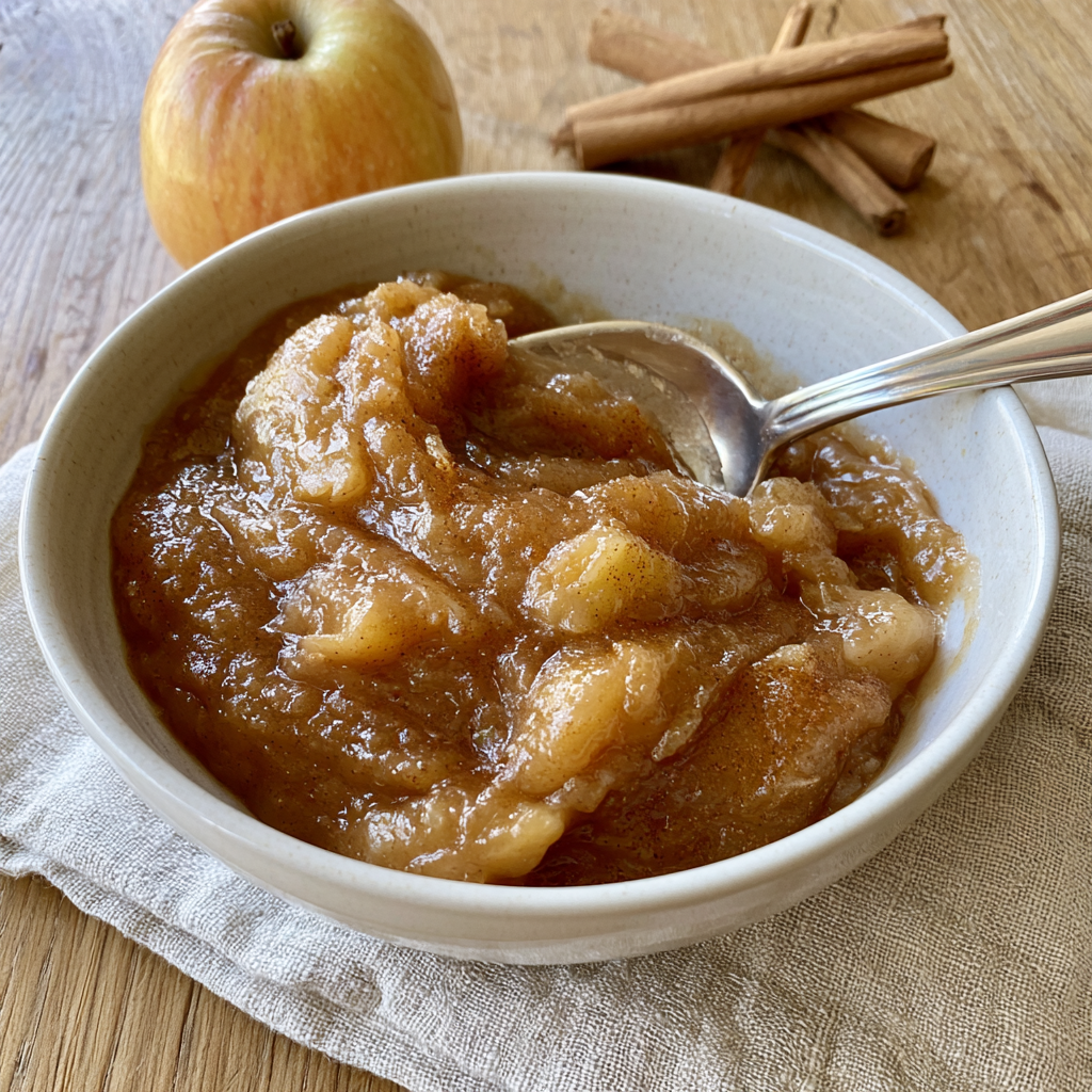 Slow Cooker Unsweetened Applesauce