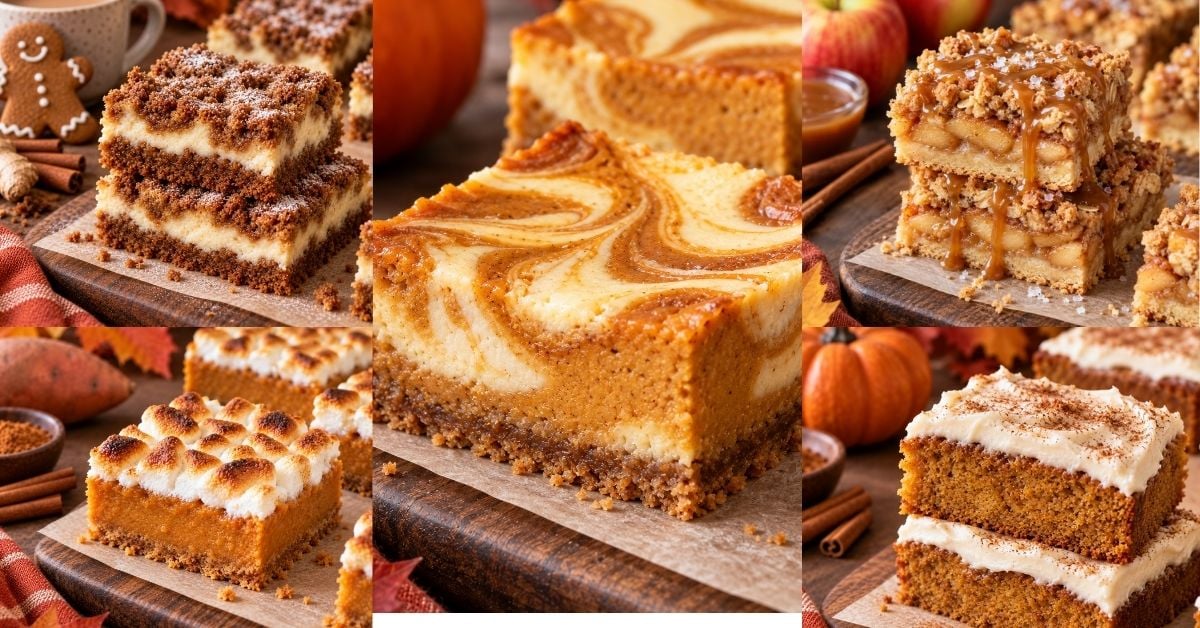 10 Fall Dessert Bars