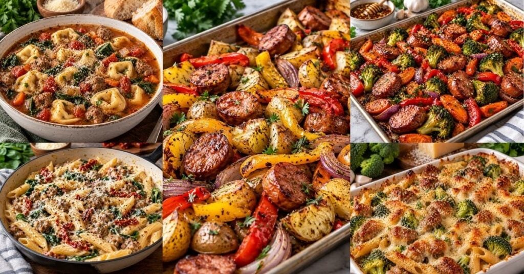 15 Sausage Recipes For Dinner That Make Weeknights Delicious