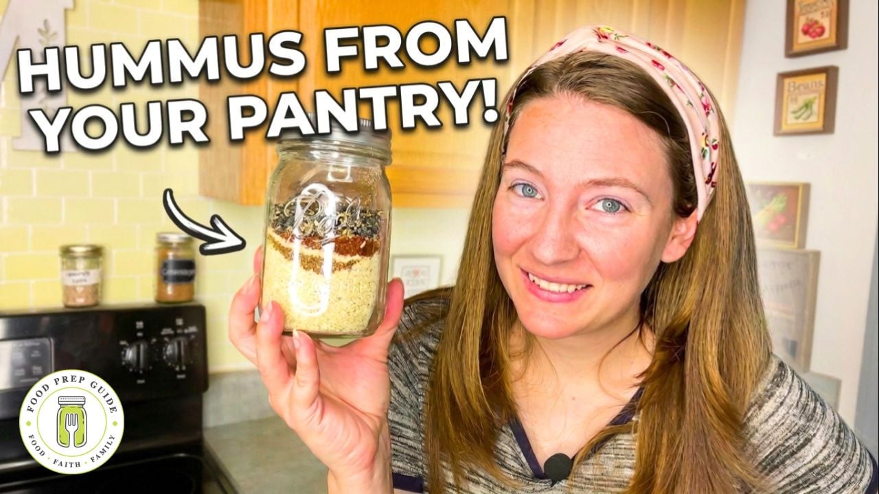 Hummus in a Jar